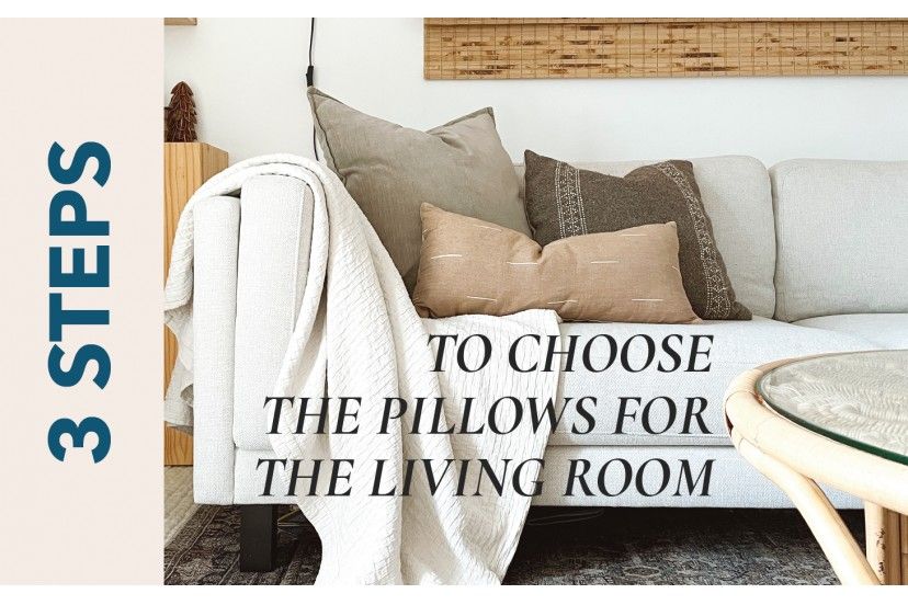 3 passos para escolheres as tuas almofadas para a sala