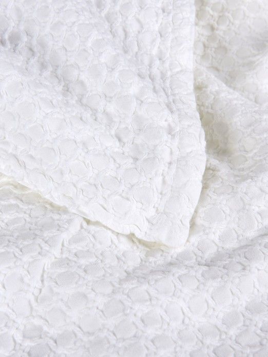 Honeycomb Washed Coverlet