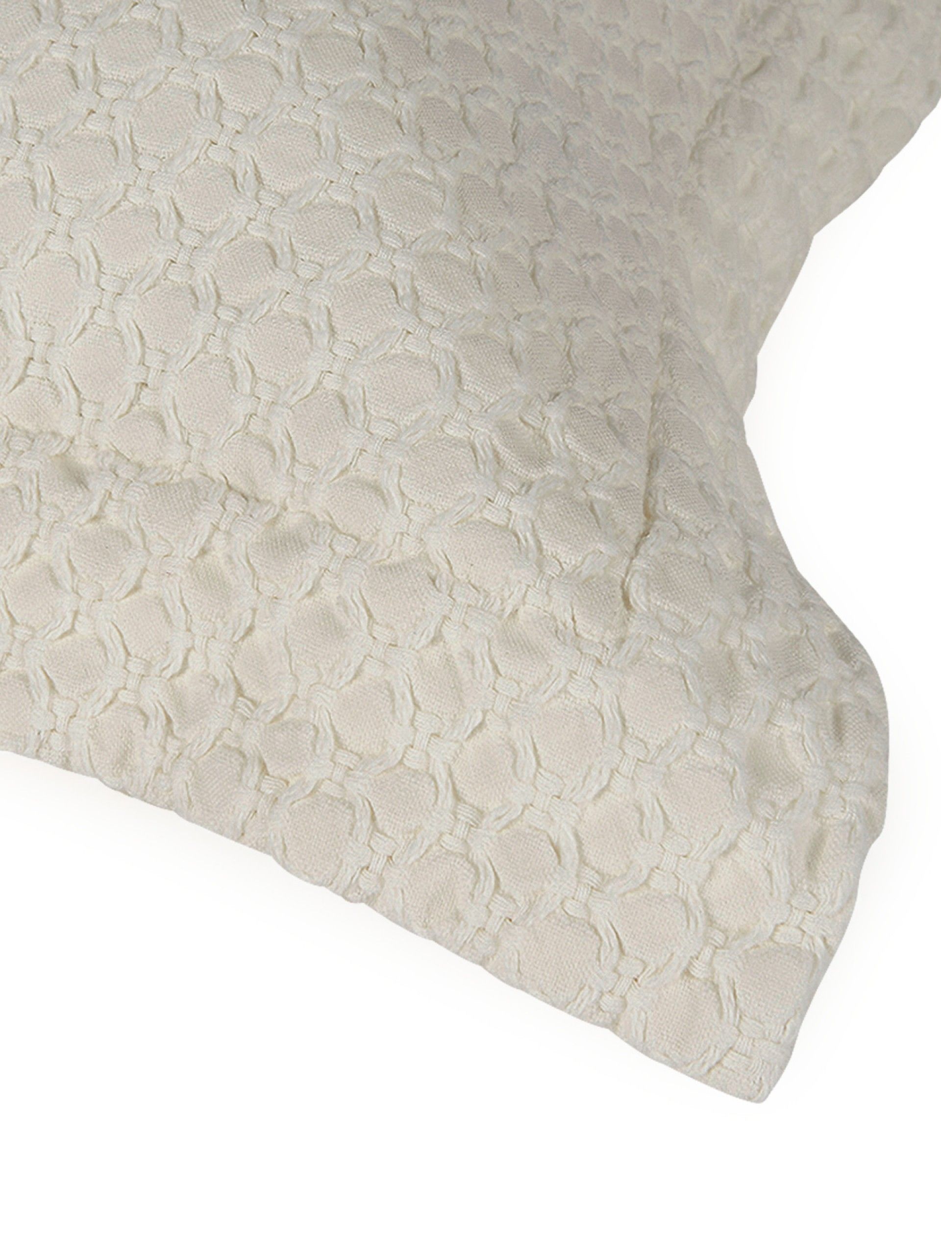 Honeycomb Washed Sham Set