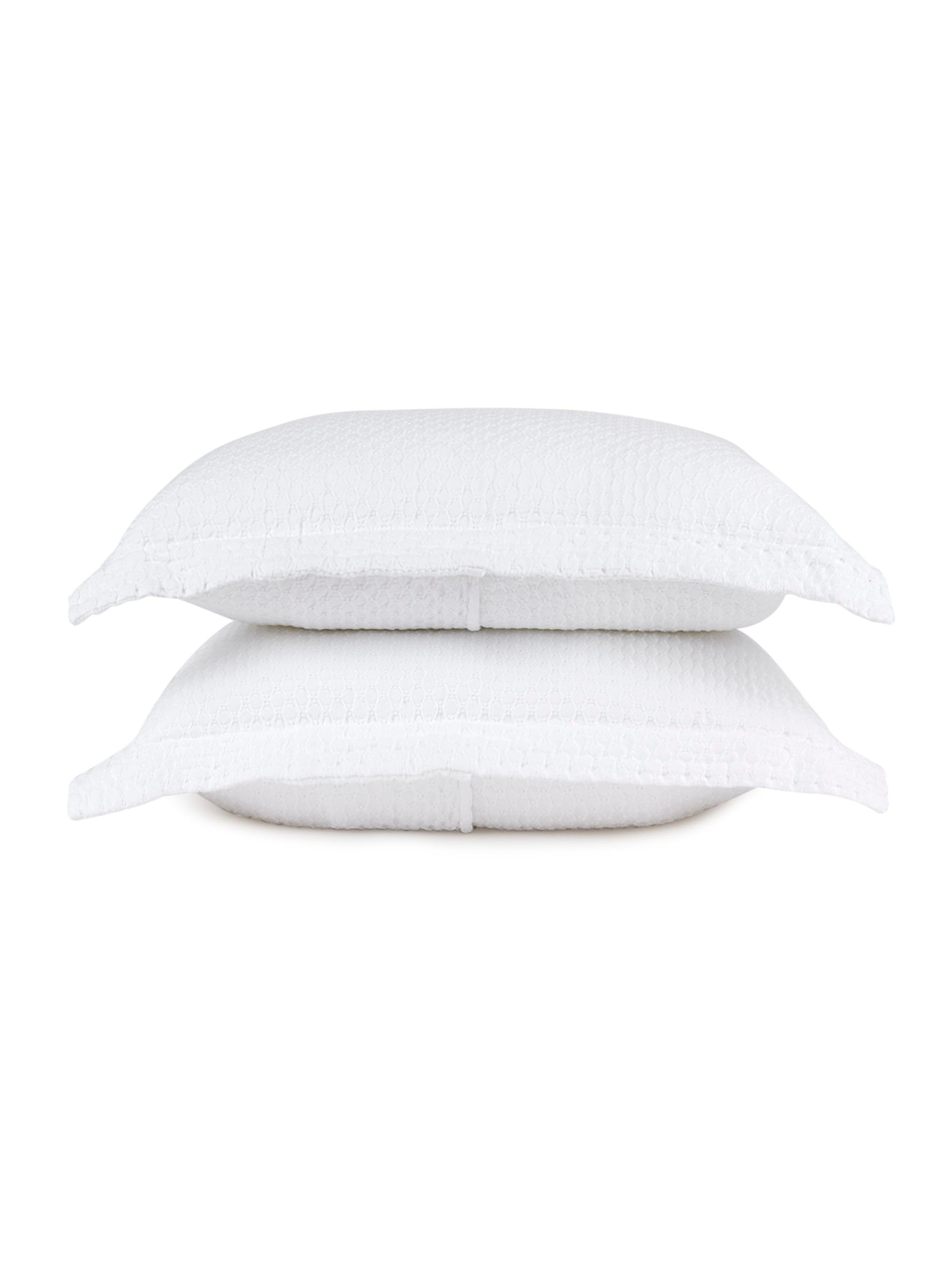 Honeycomb Washed Sham Set