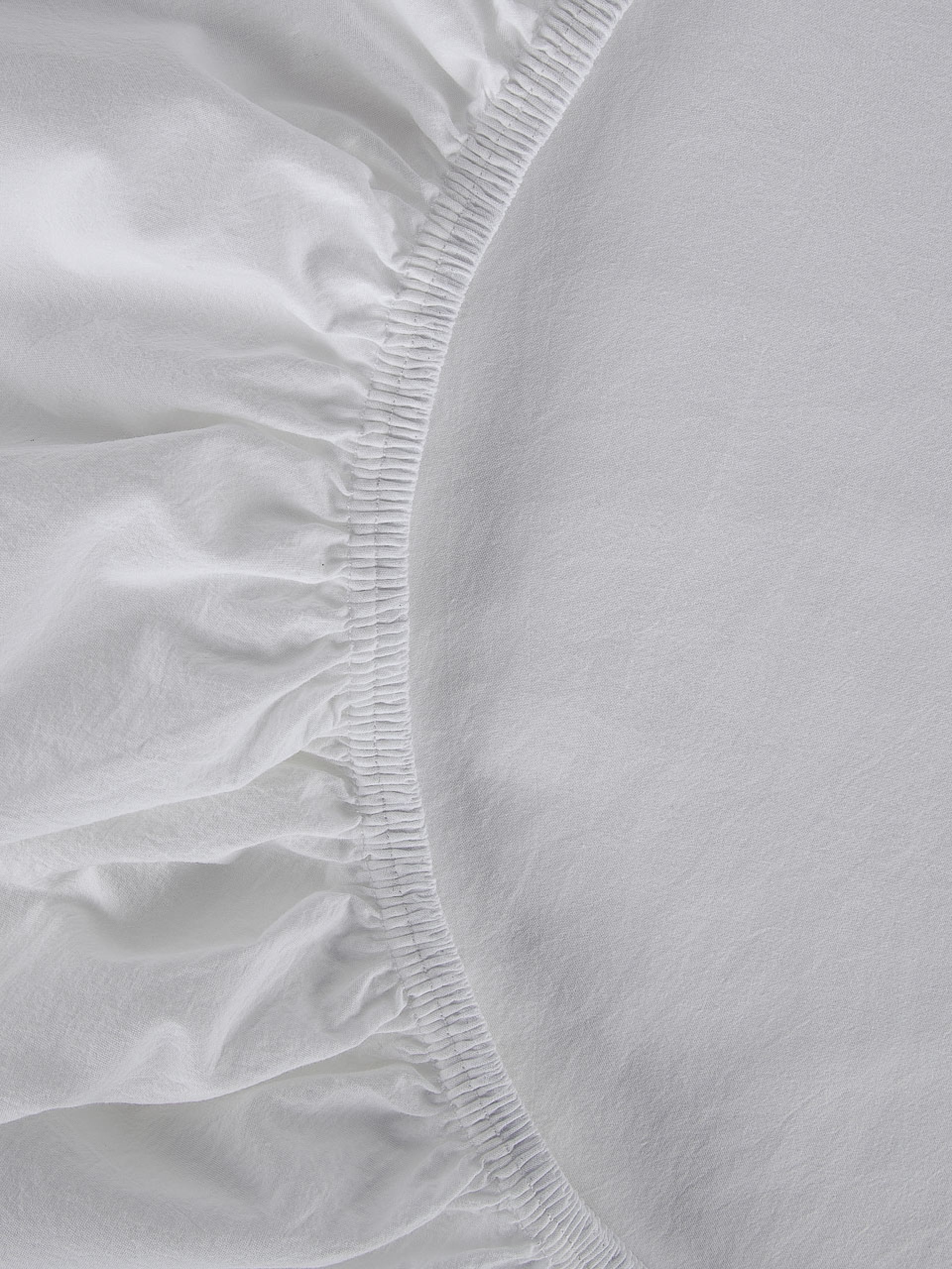 Lençol fitado em Percale