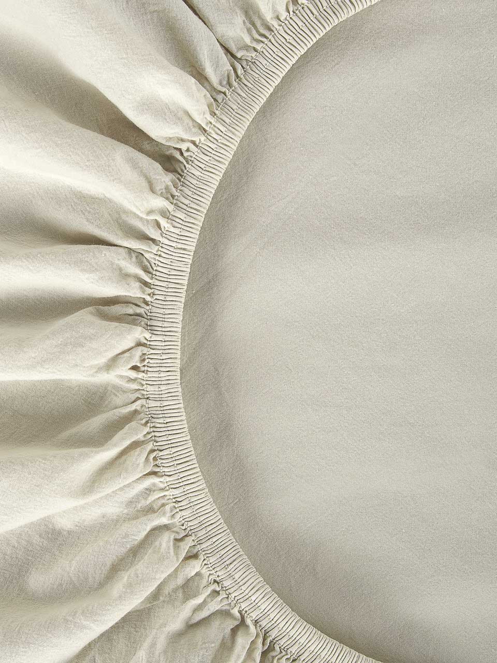Lençol fitado em Percale
