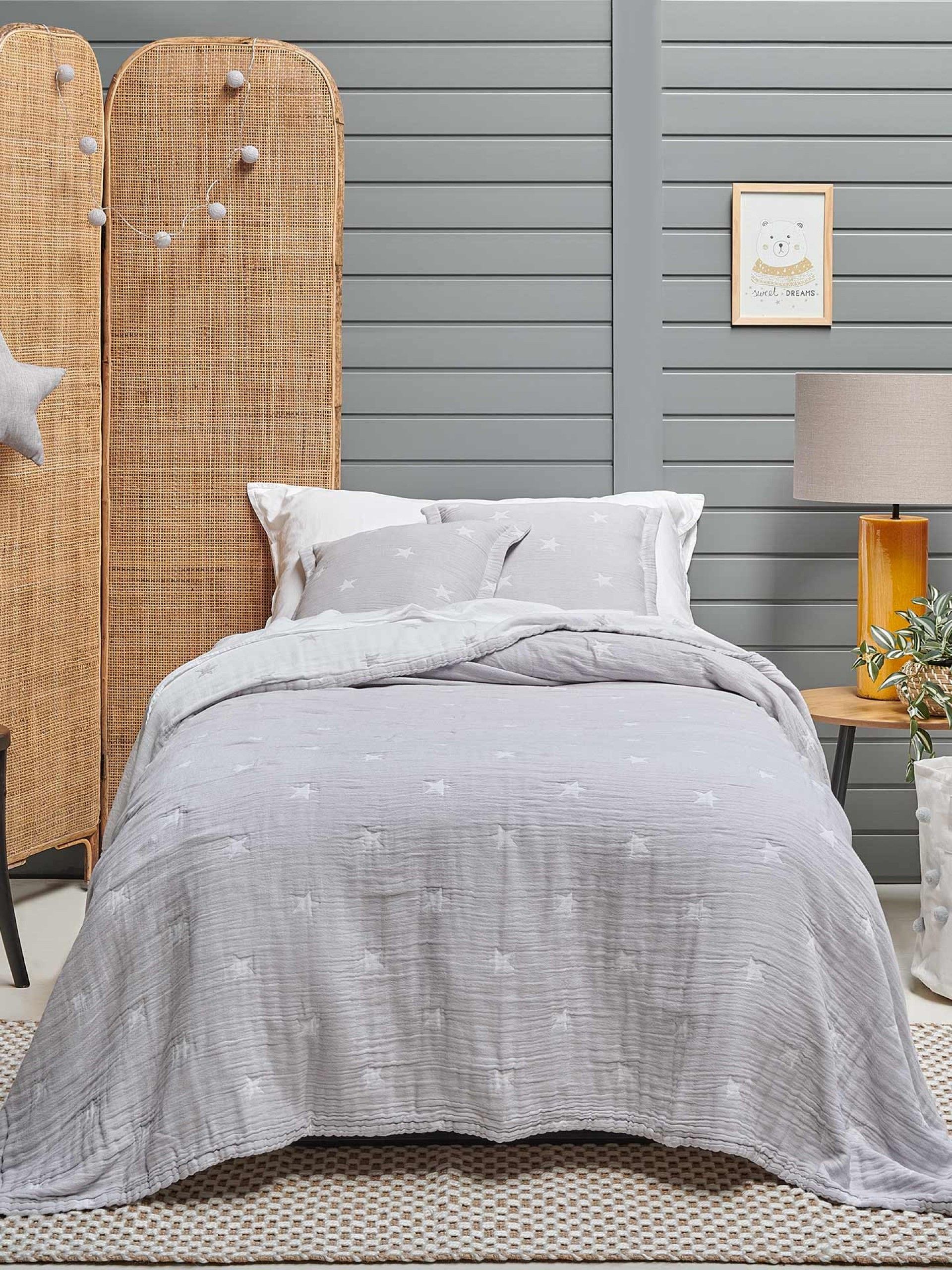 Colcha Estrelas Dupla Face