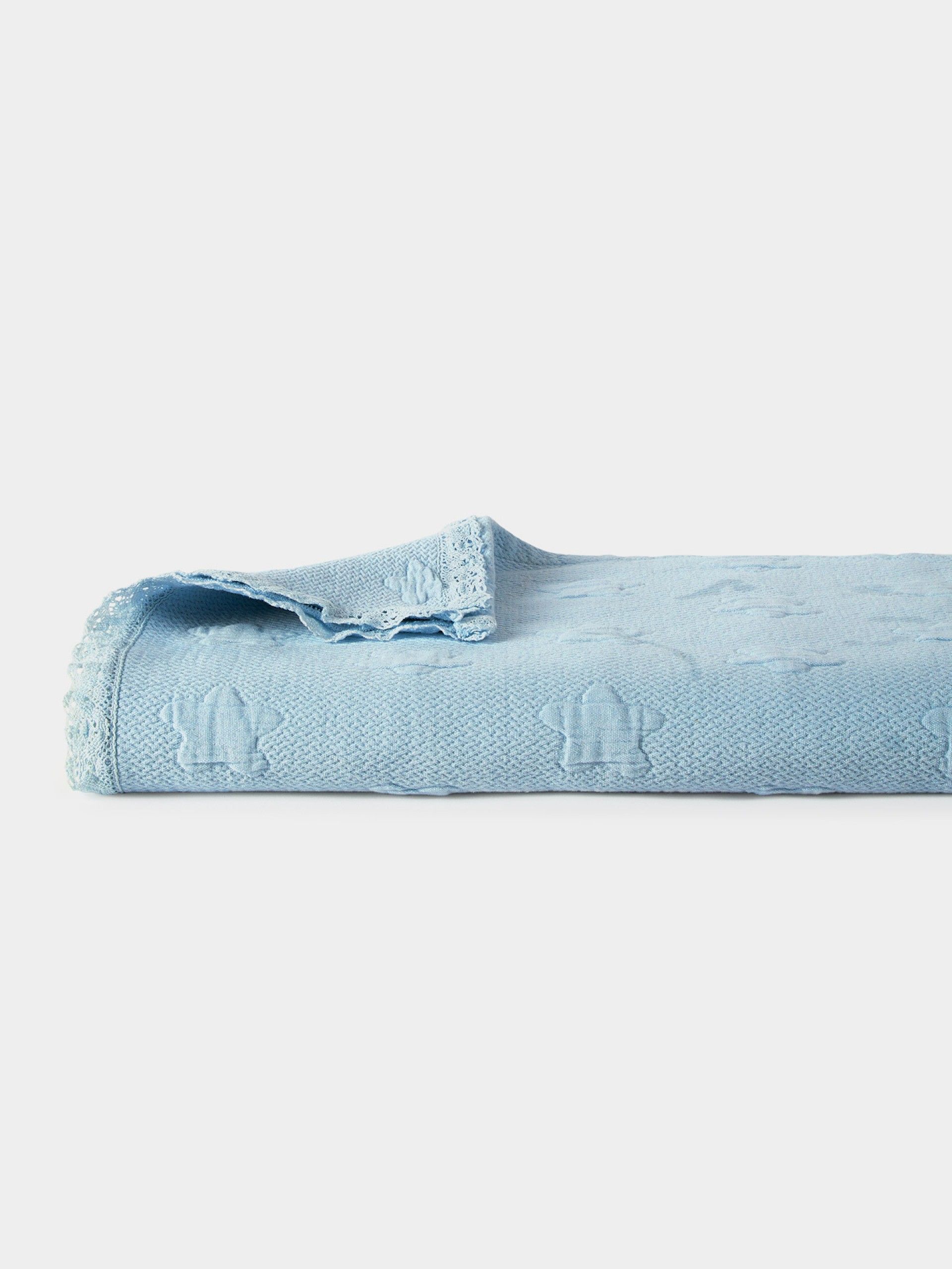 Colcha Estrelas com Renda