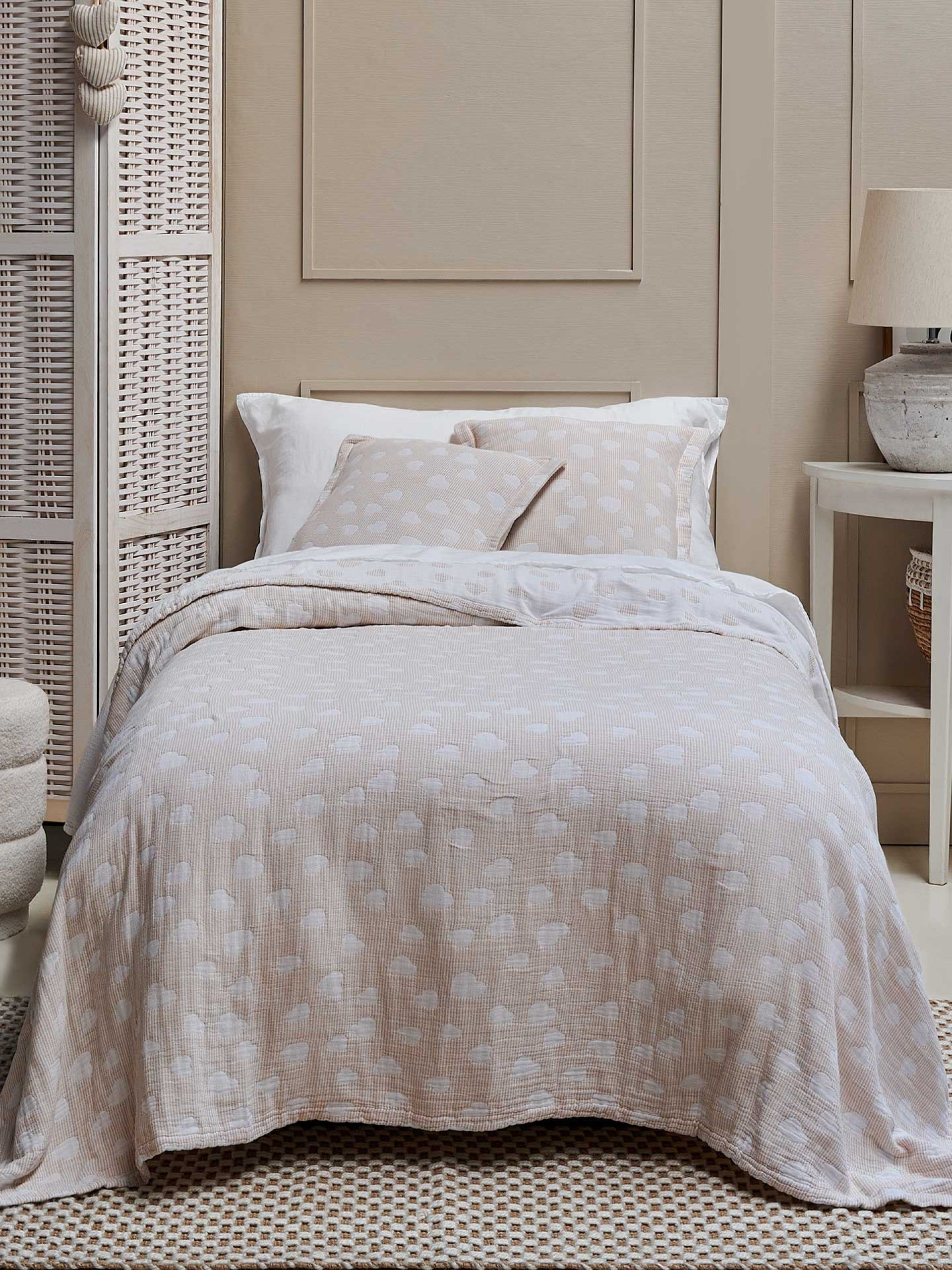 Colcha Corações Dupla Face