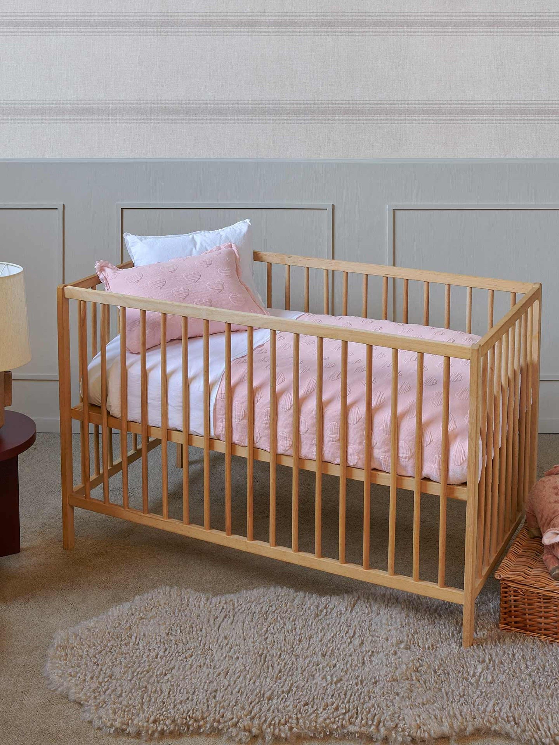 Colcha Corações com Renda