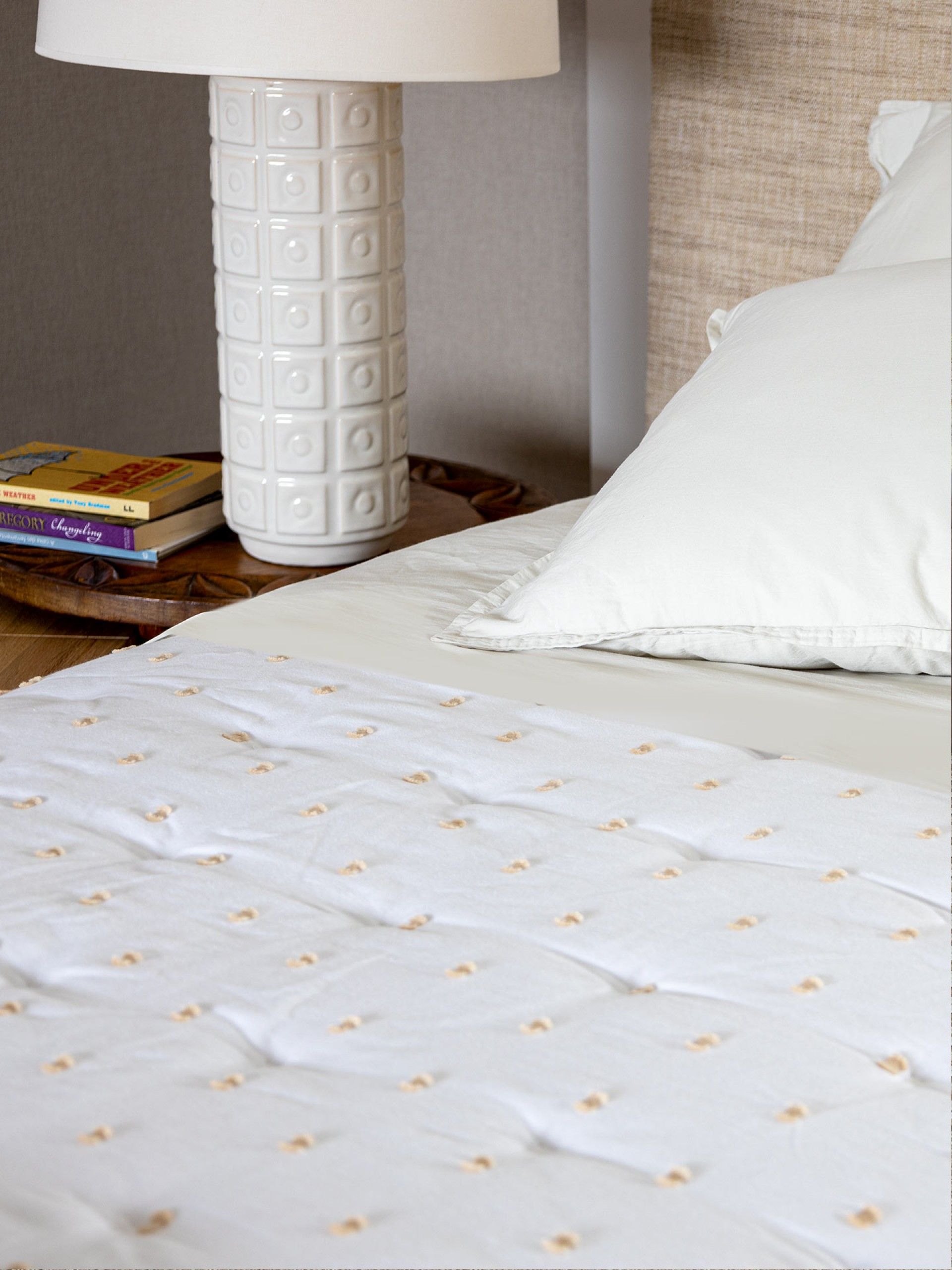 Edredão Decorativo Pontos