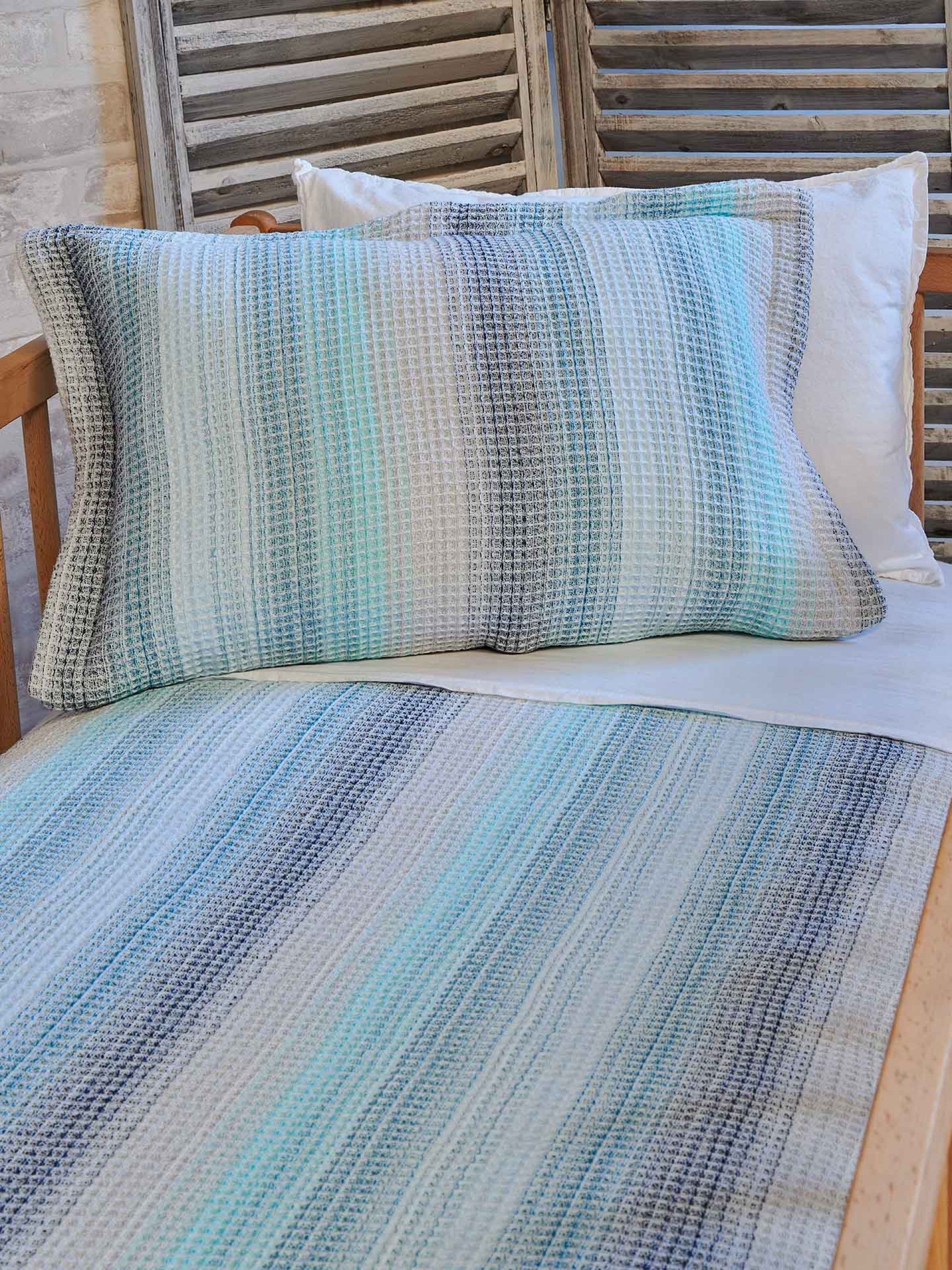 Capa de Almofada Favo Riscas