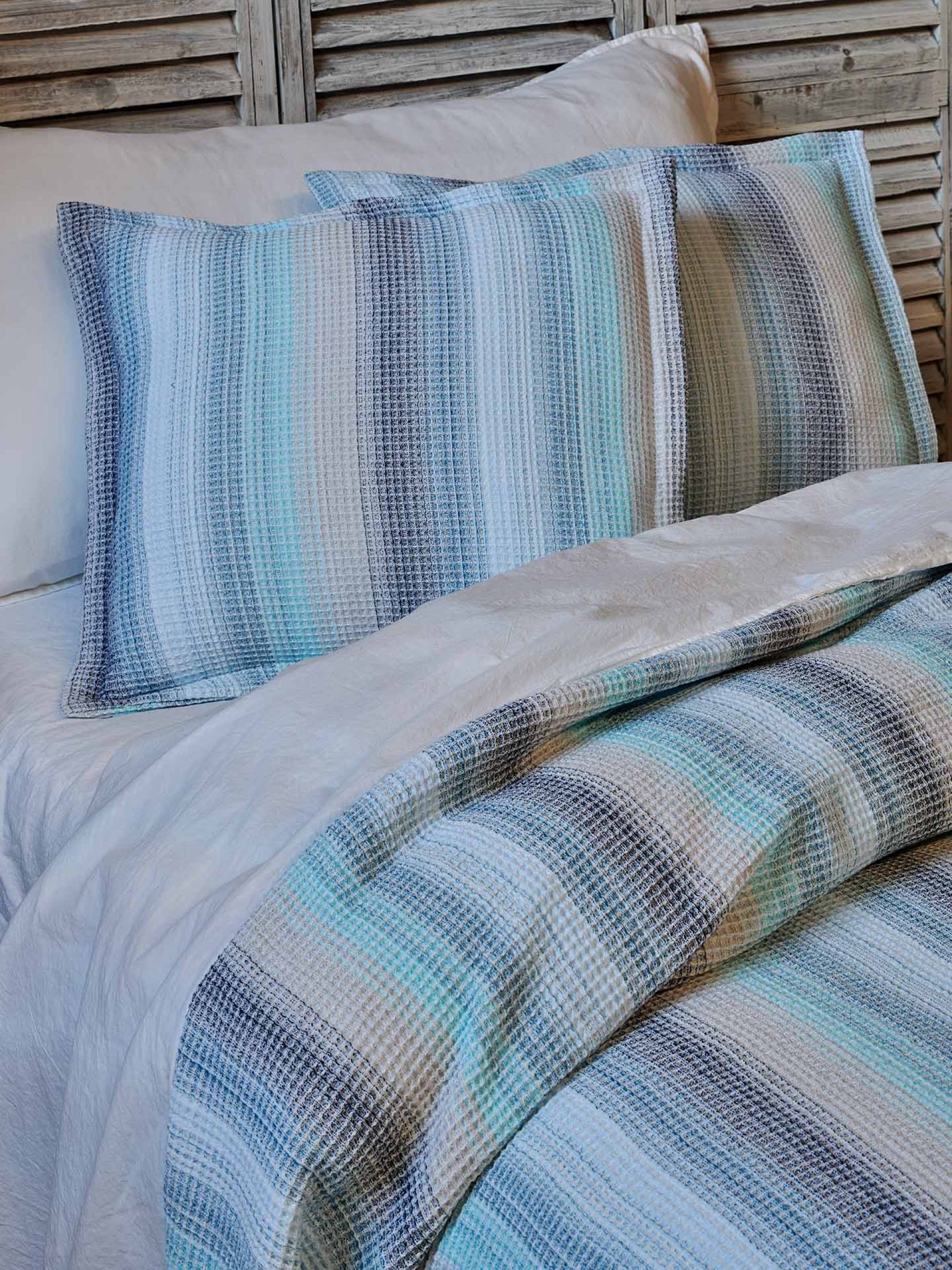 Capa de Almofada Favo Riscas