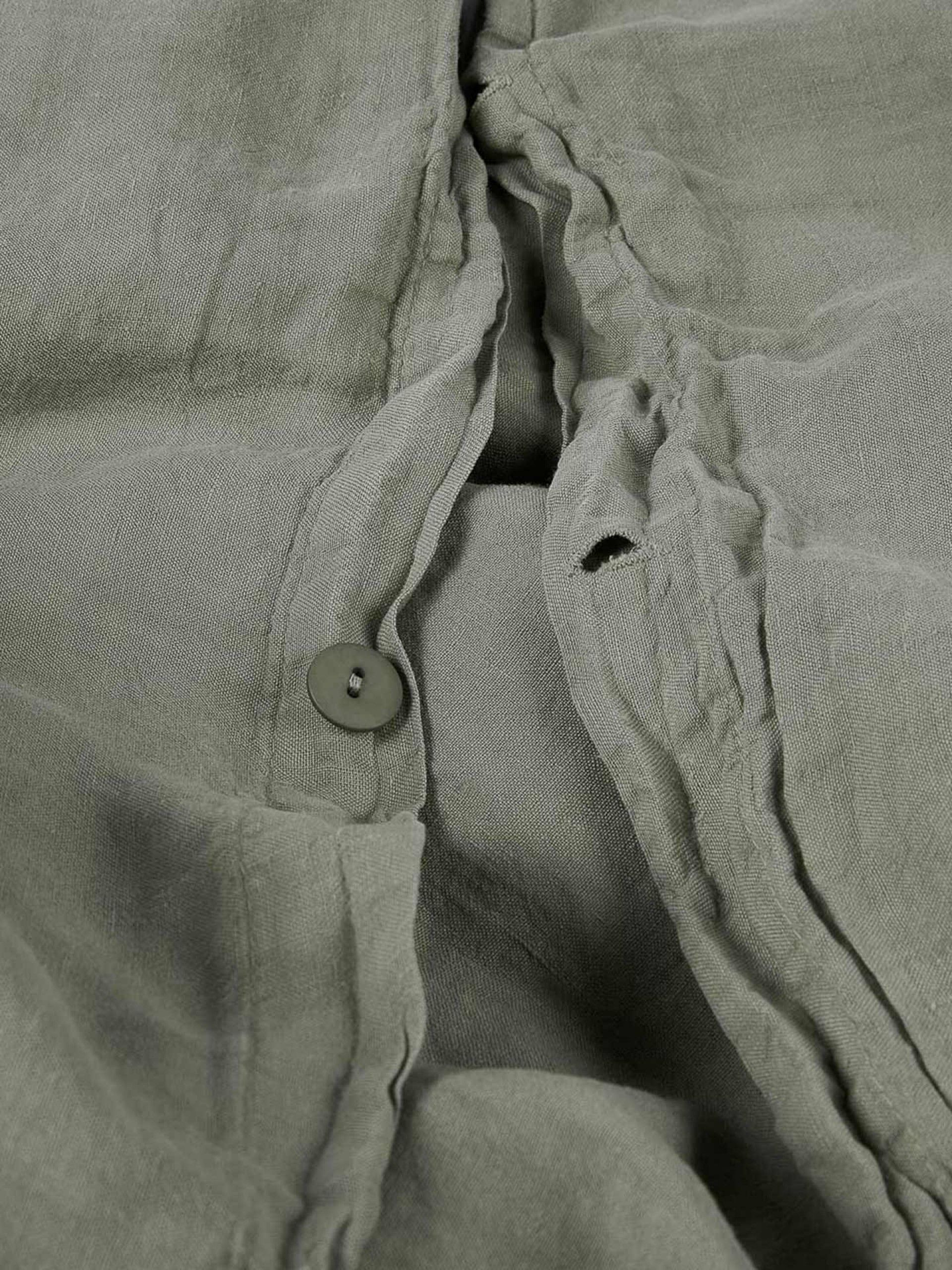 Funda Nórdica de Lino Verde