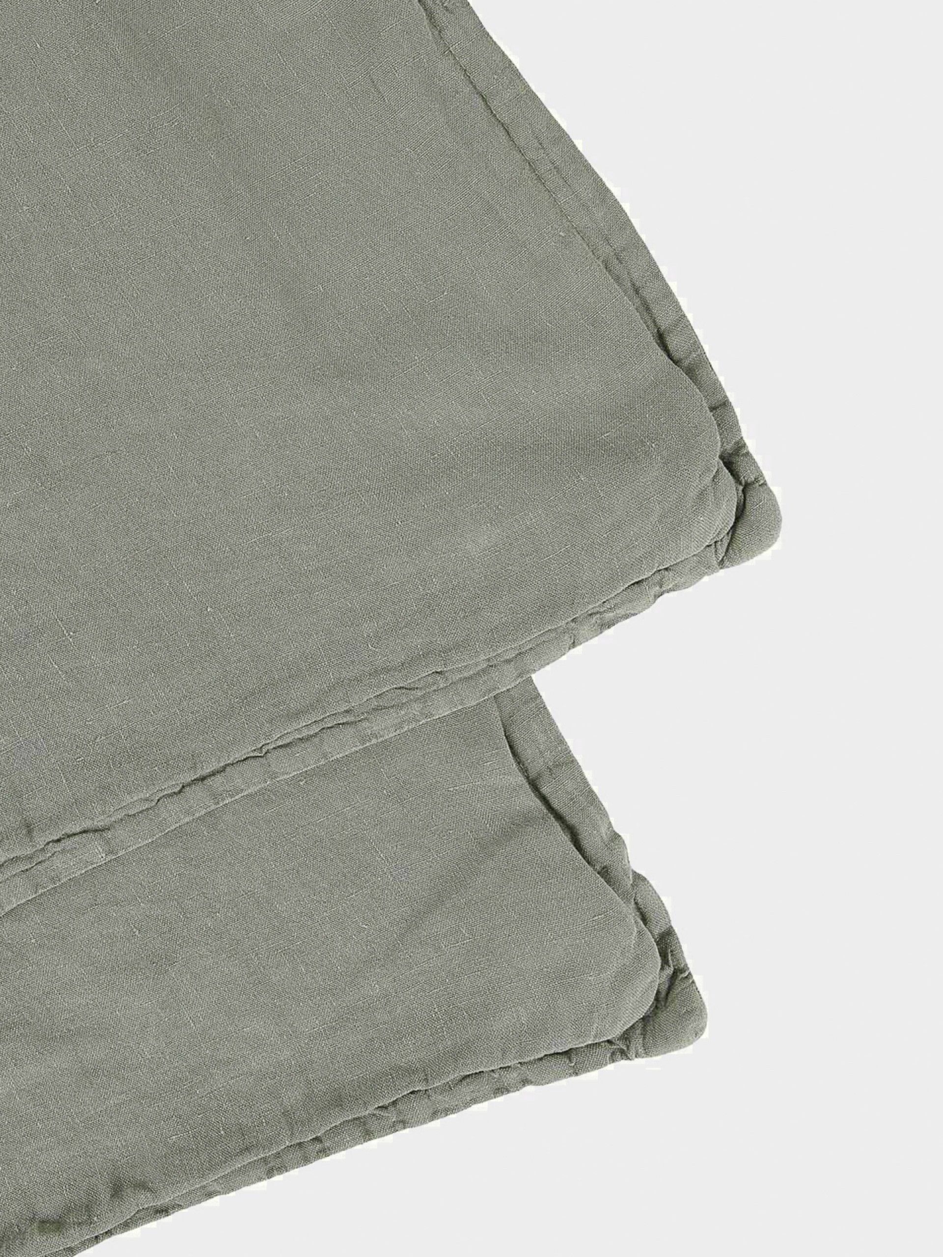 Funda Nórdica de Lino Verde