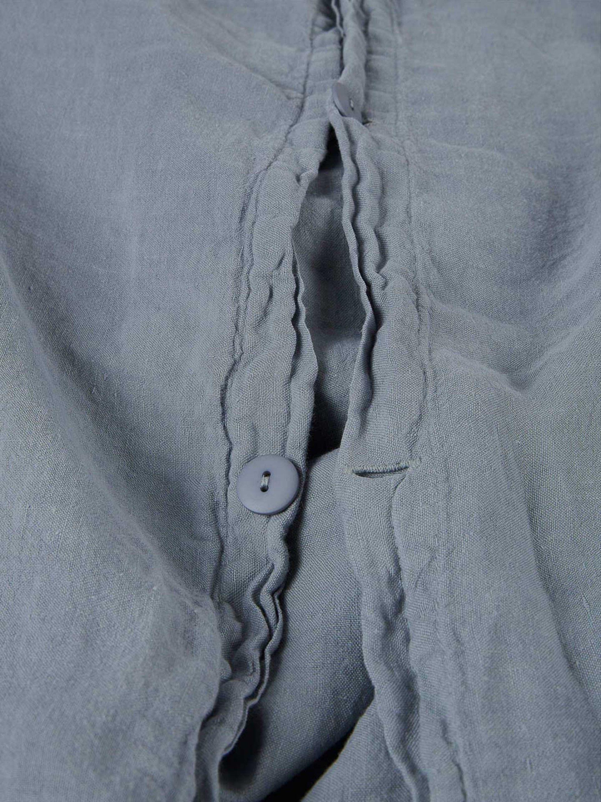 Funda Nórdica de Lino Azul