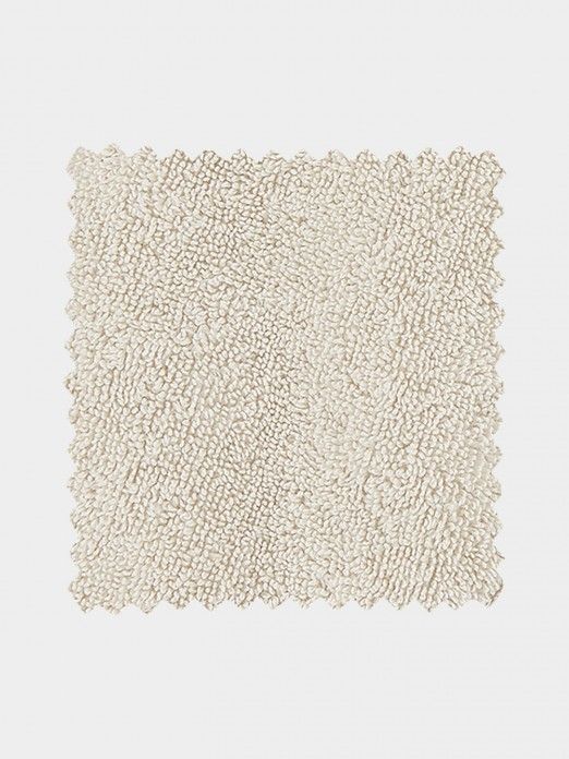 100% Cotton Fabric Swatch in Pearl